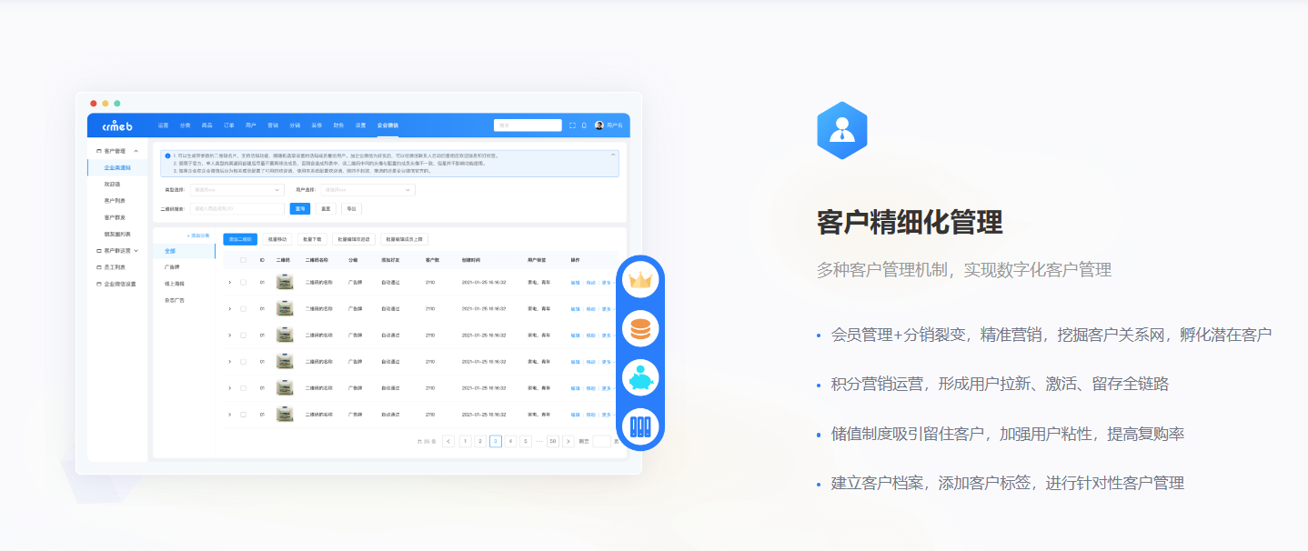 多商户商城系统中的客户精细化管理